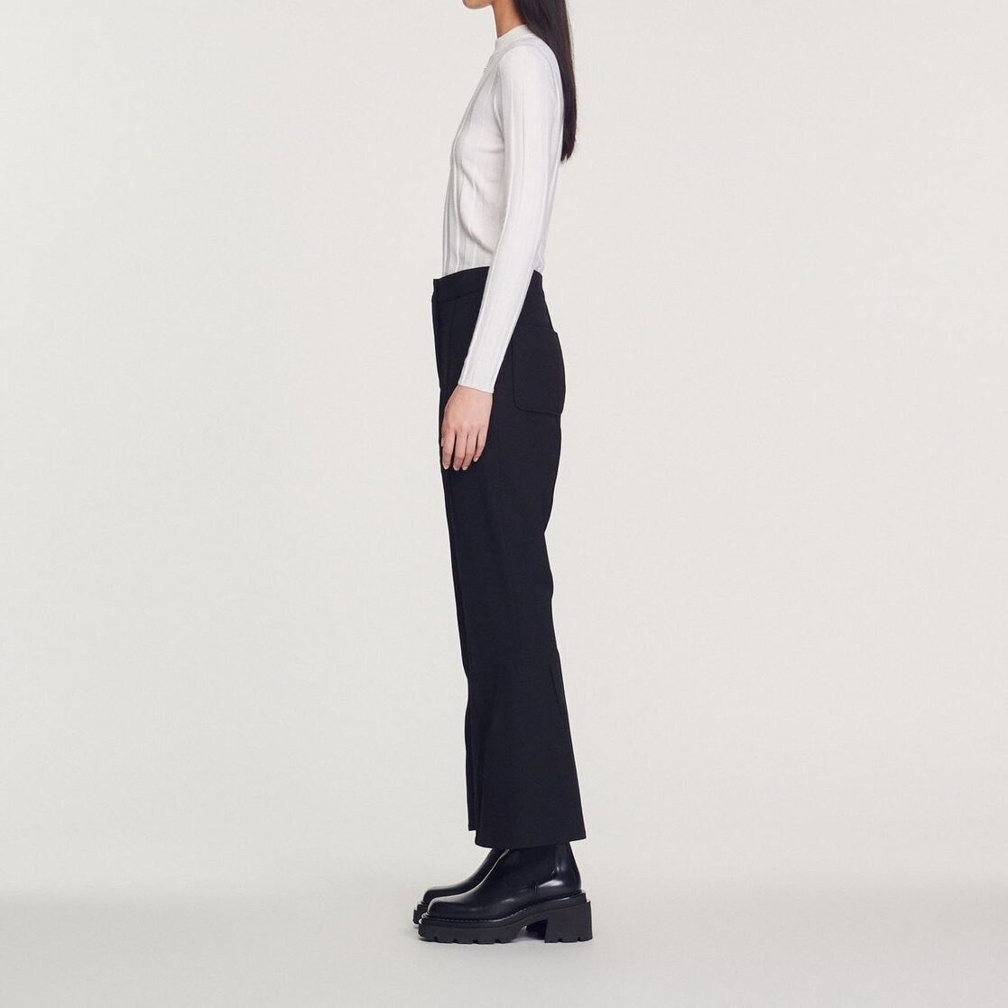 Pantalon évasé Sandro seconde main photo 5