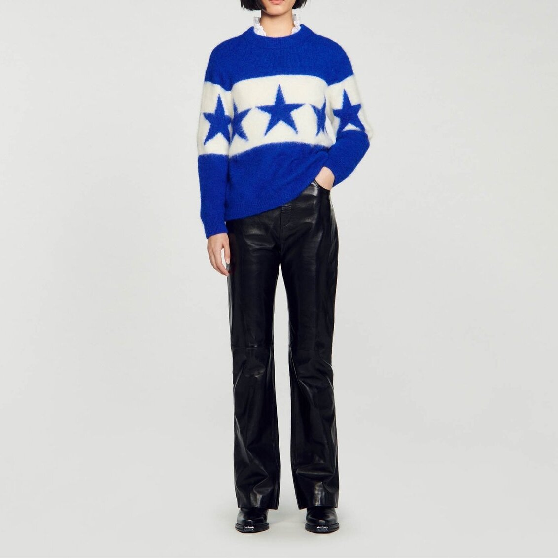 Pull Bleu Sandro seconde main photo 2