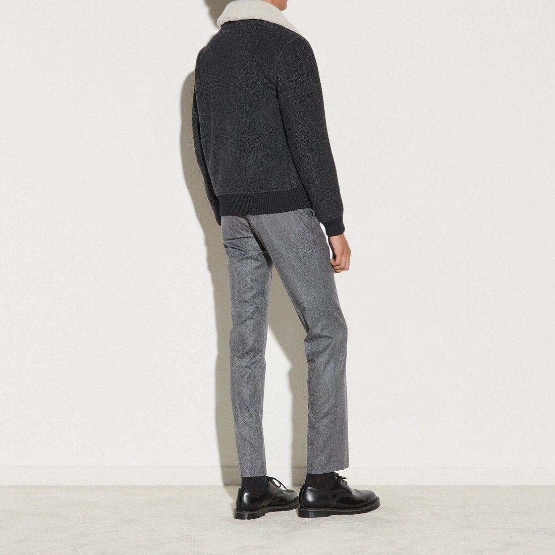 Fliegerblouson aus Wolltuch Sandro Second-Hand photo 2