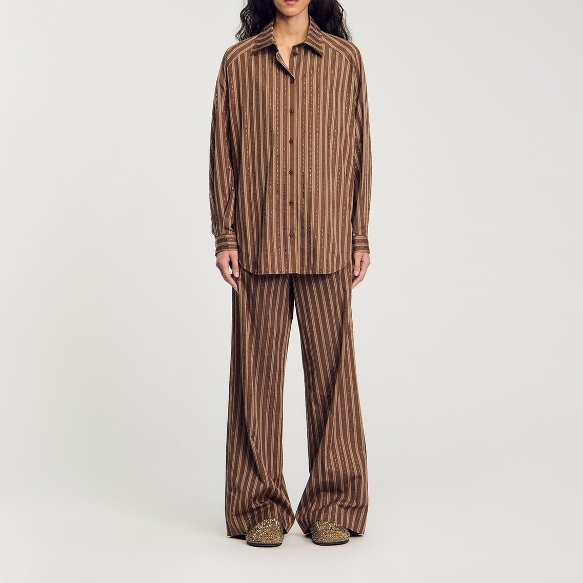Chemise oversize Sandro seconde main photo 4