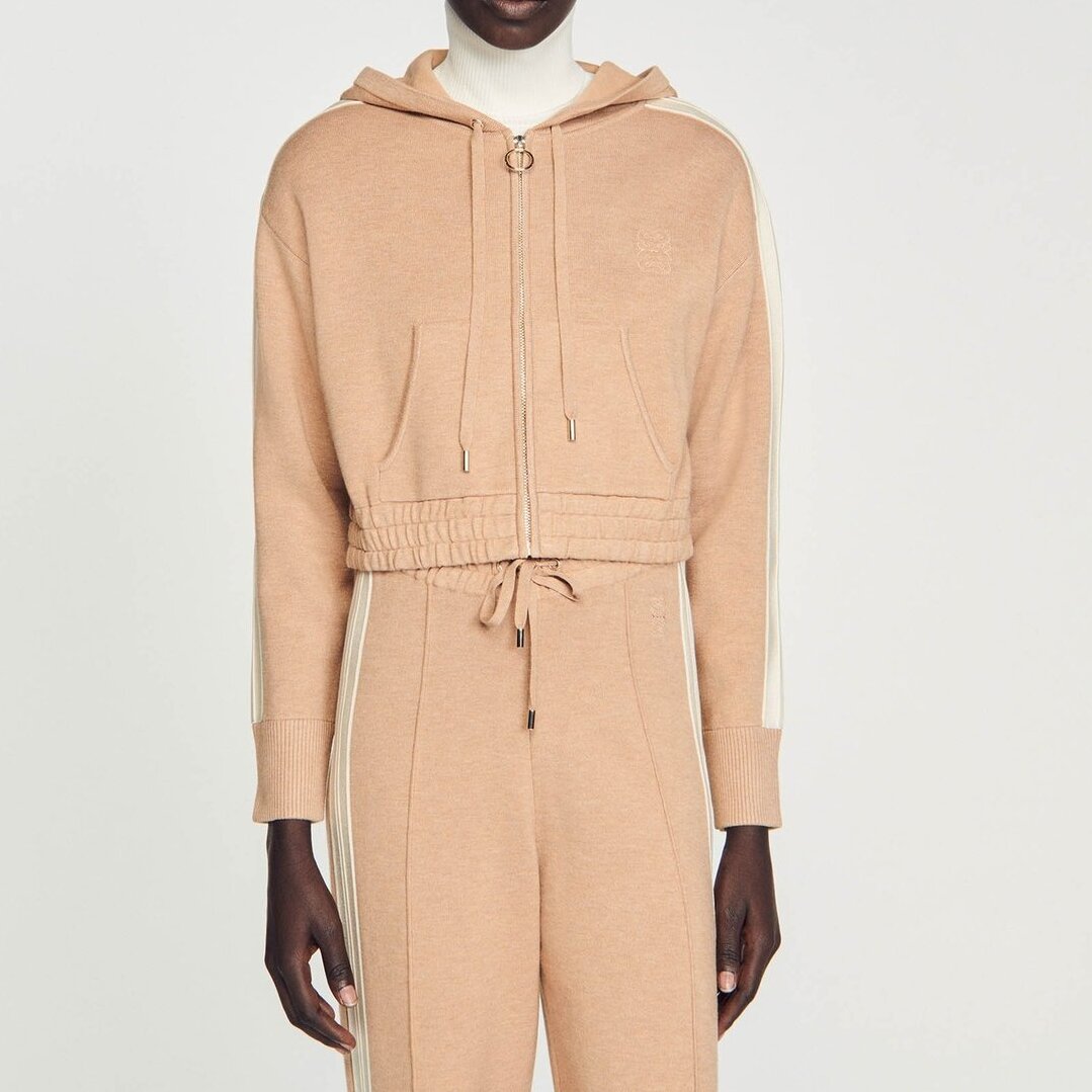 Short hooded Sweatshirt Sandro second-hand photo 5