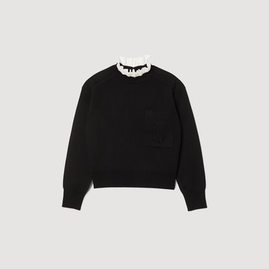 Pull en Maille col montant Sandro seconde main photo 1