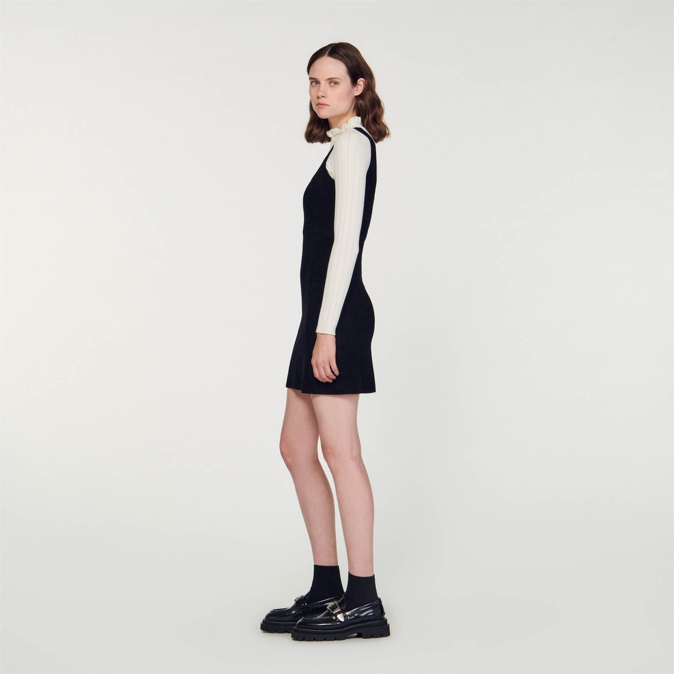Pinafore dress Sandro second-hand photo 7