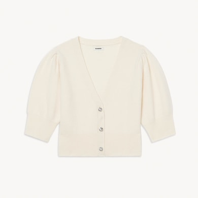 Cardigan en laine Sandro seconde main photo 1
