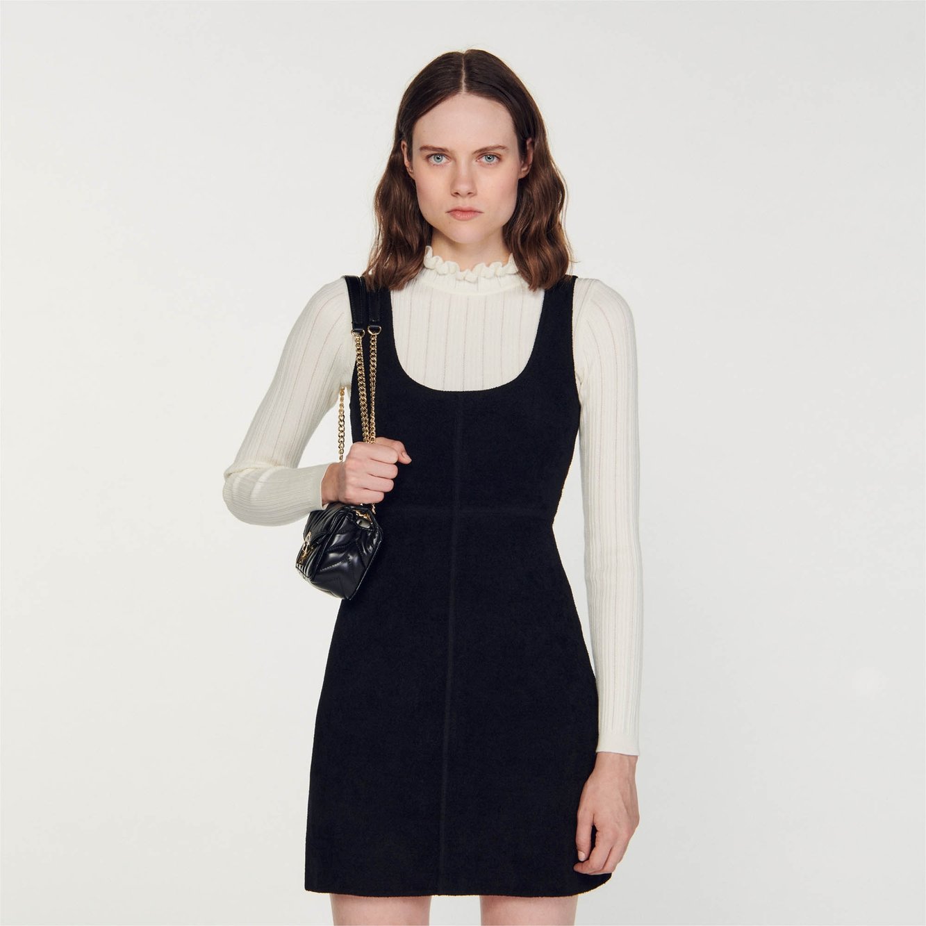 Pinafore dress Sandro second-hand photo 5