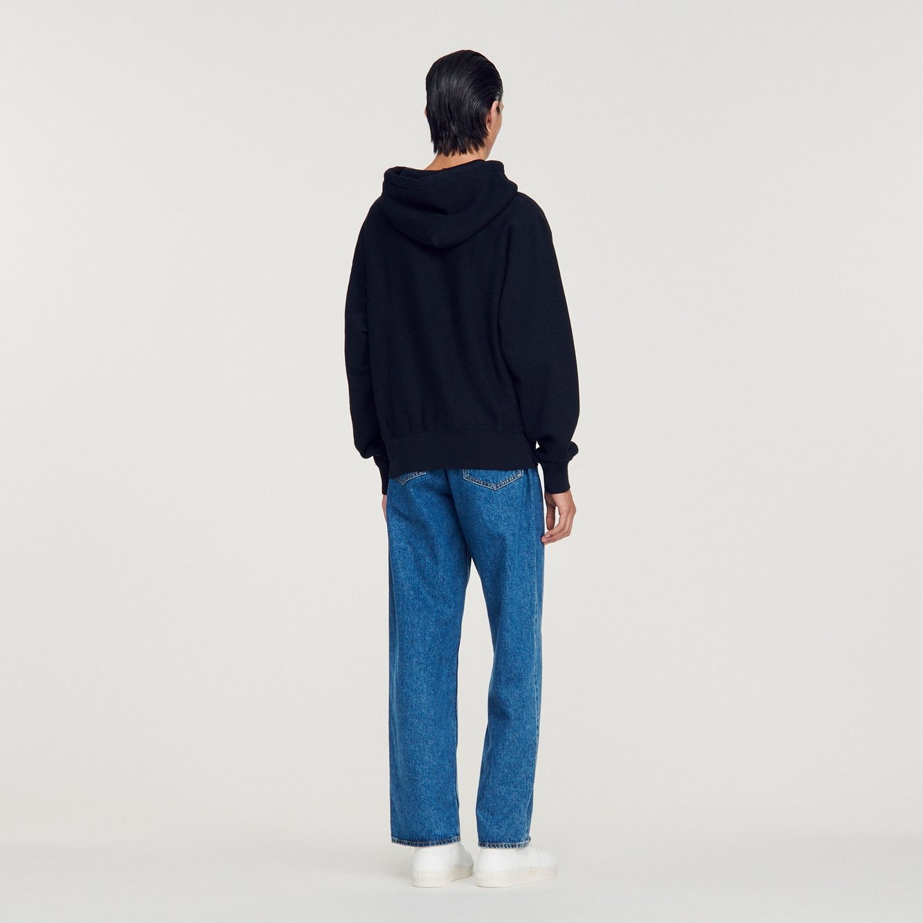 Oversized hoody van Joggingstof Sandro tweedehands photo 2