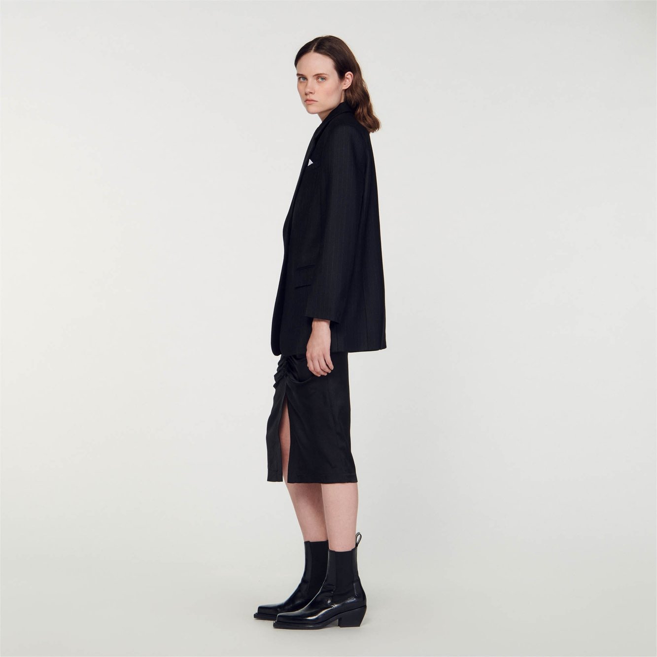 Oversized suit Jacket Sandro second-hand photo 7