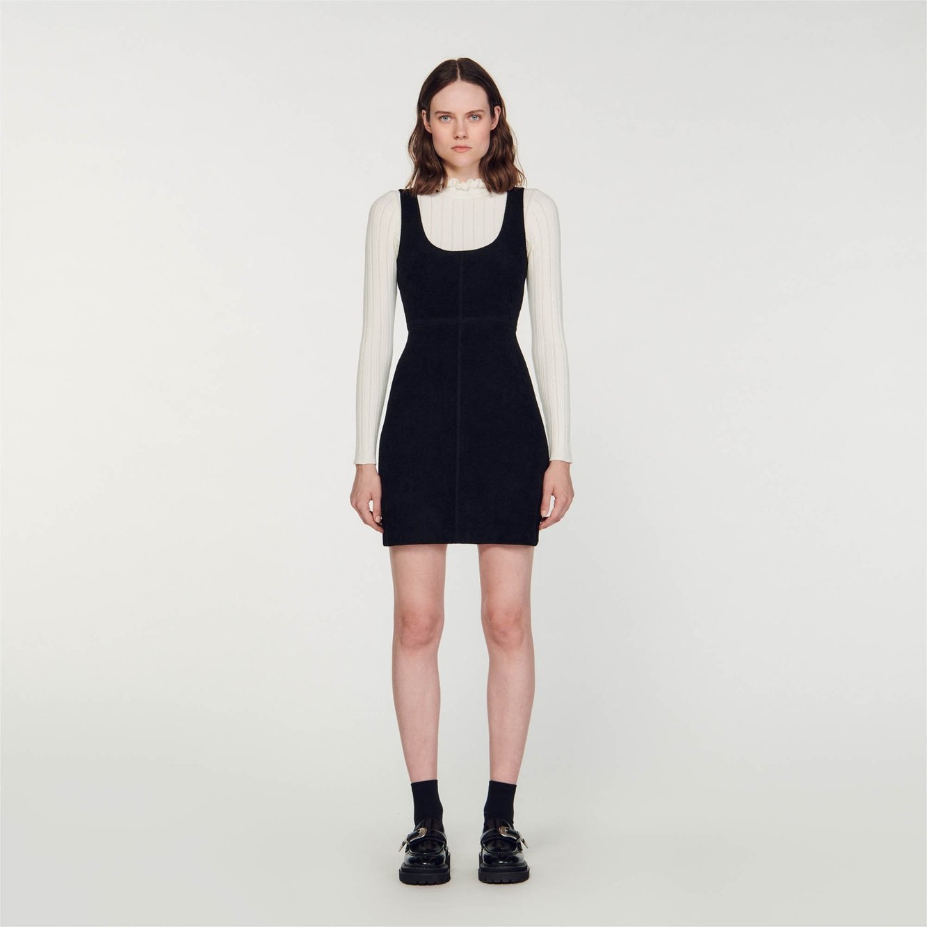 Pinafore dress Sandro second-hand photo 3