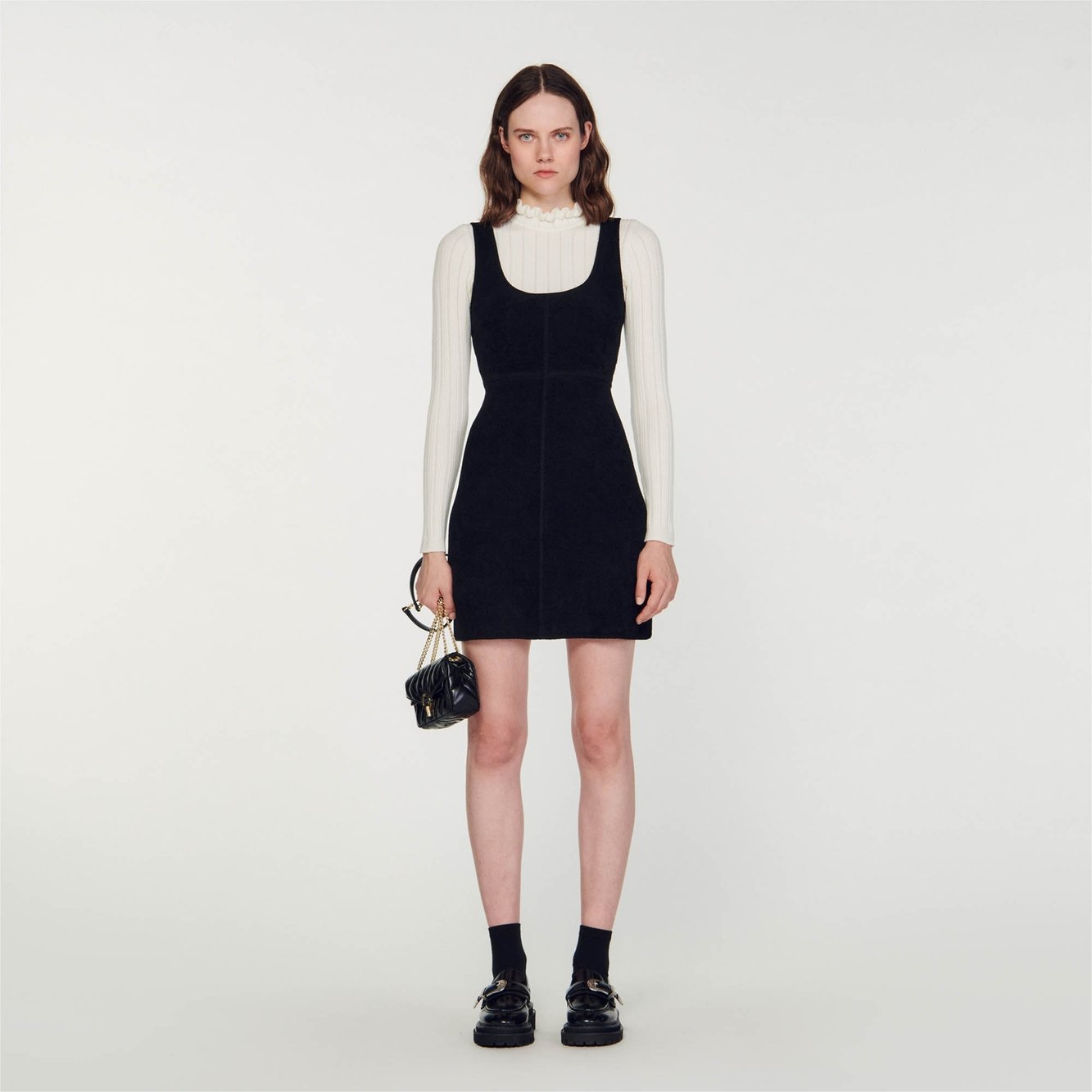 Pinafore dress Sandro second-hand photo 2