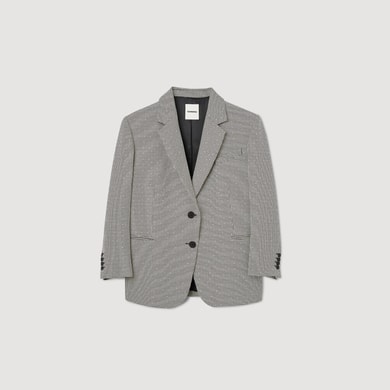 Chaqueta de sastre larga Sandro segunda mano photo 1