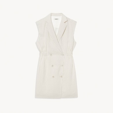 Robe tailleur rayée Sandro seconde main photo 1