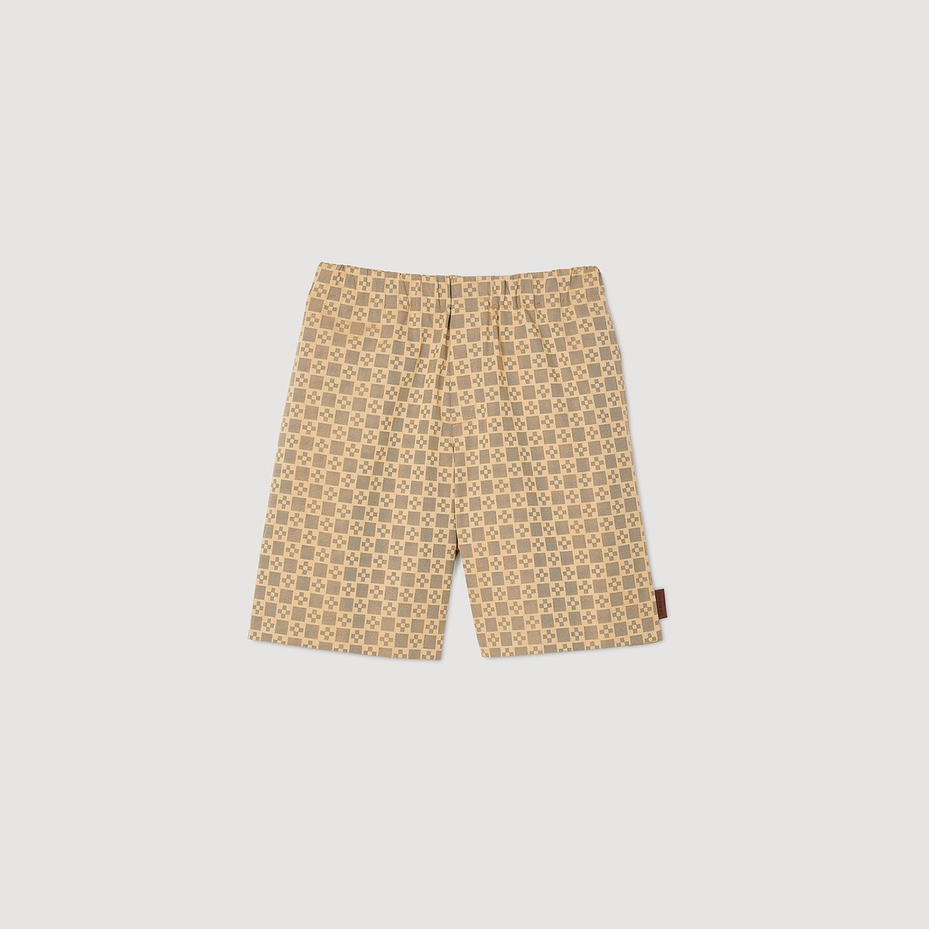 Square Cross jacquard Shorts Sandro second-hand photo 1