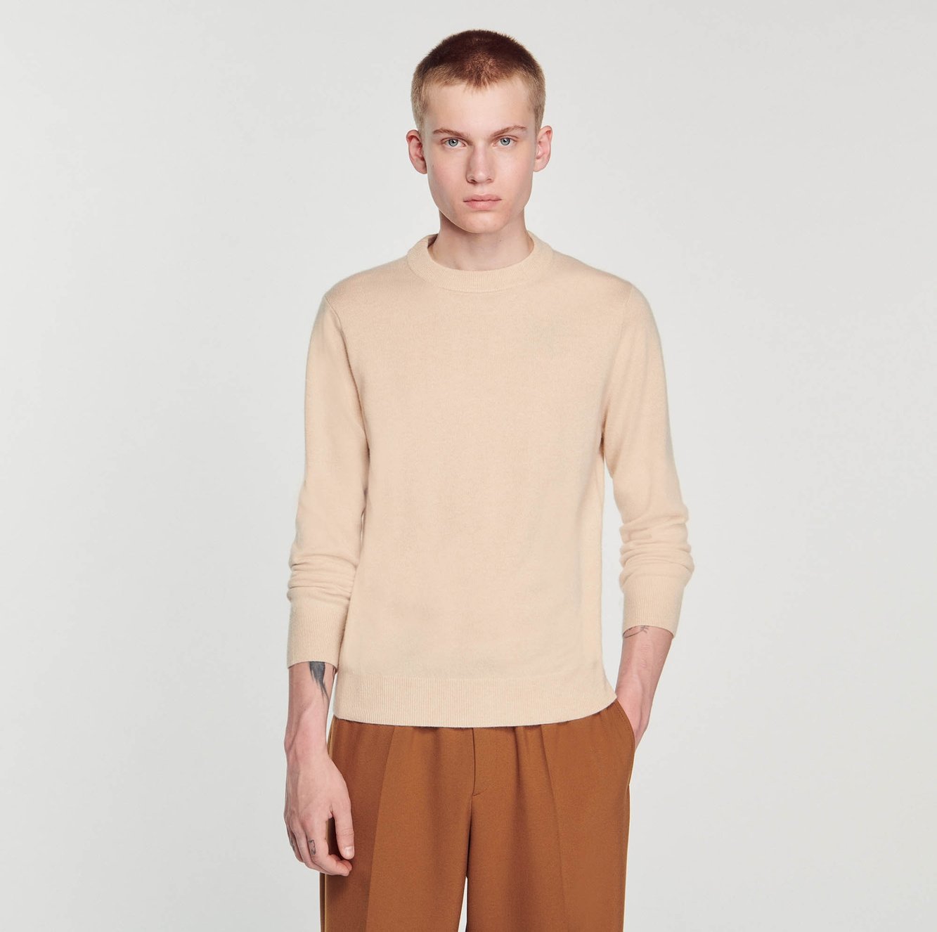 Pull en cachemire Sandro seconde main photo 5