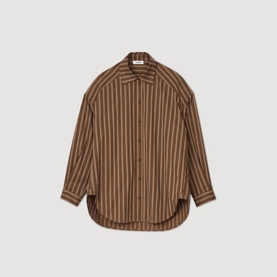 Chemise oversize Sandro seconde main photo 1