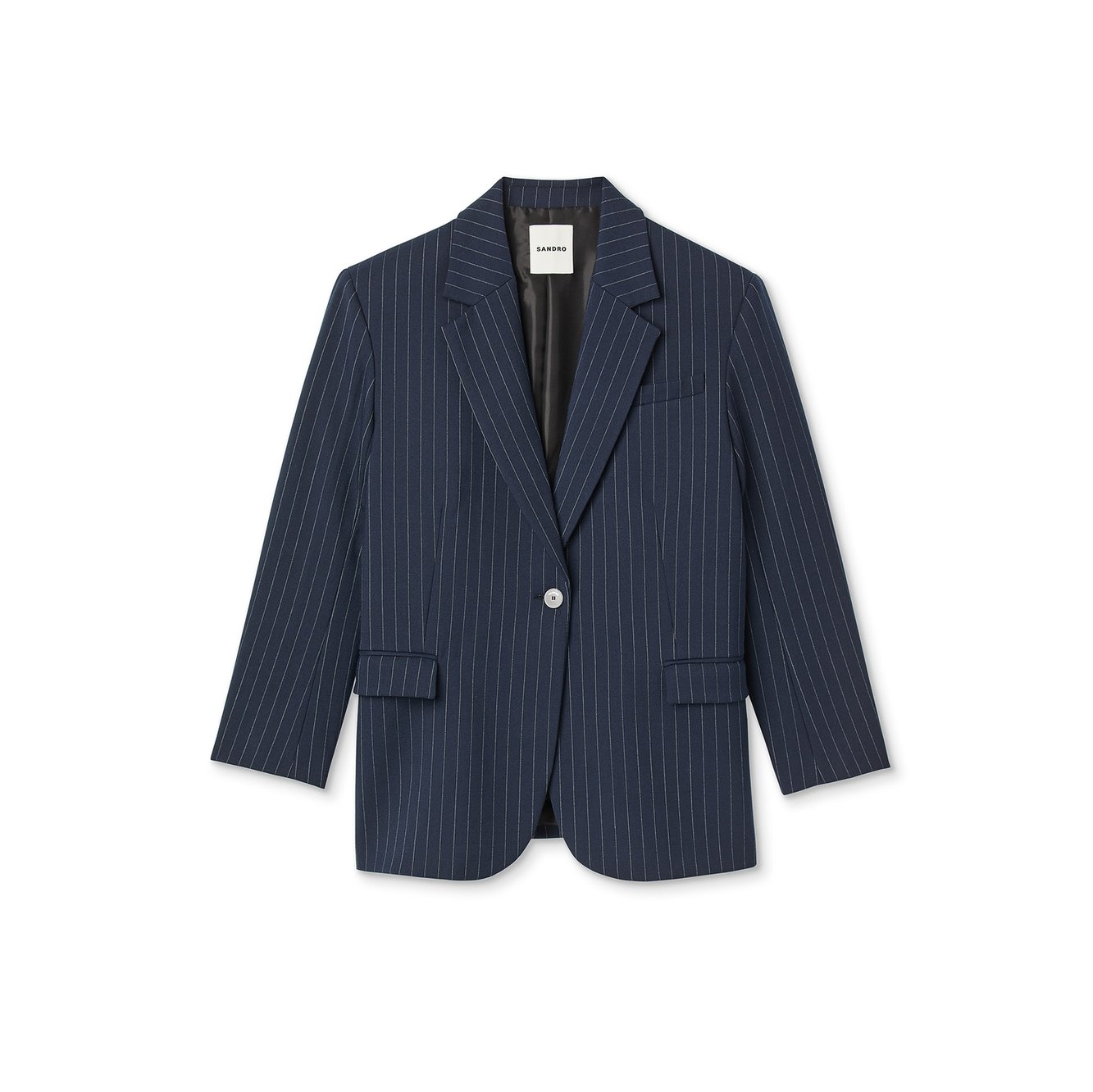 Striped tailored Jacket Sandro second-hand photo 1
