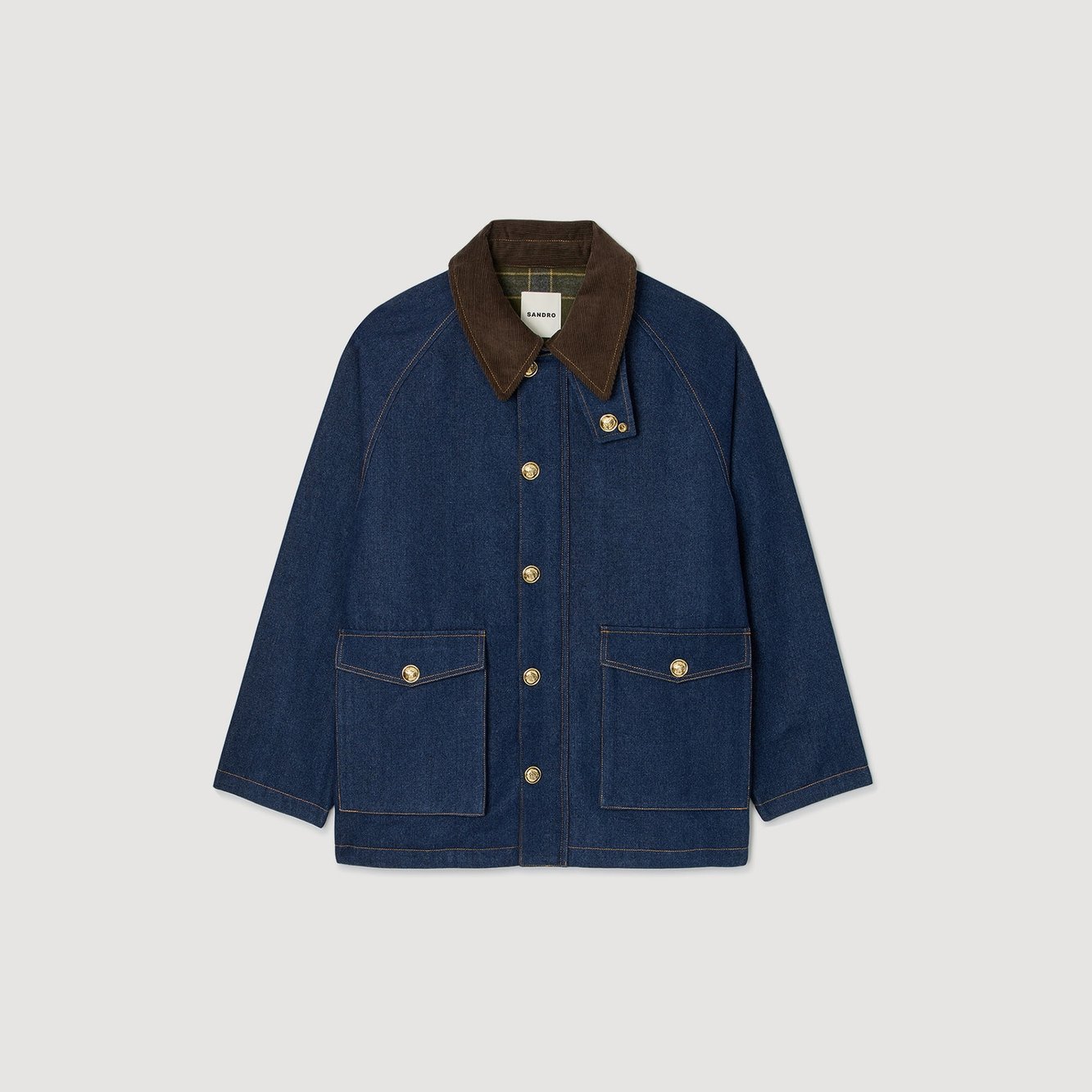 Denim werkjas Sandro tweedehands photo 1