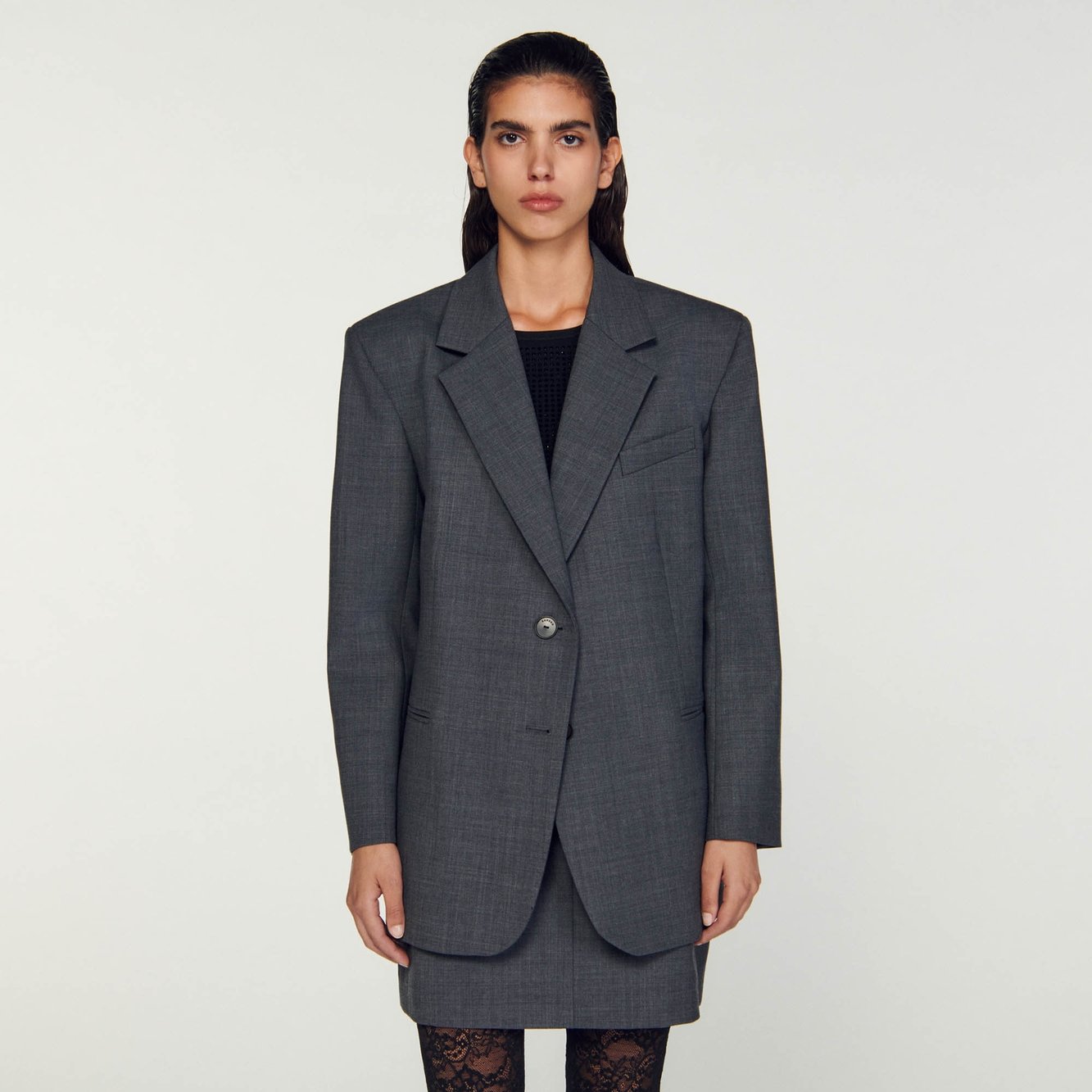 Oversized blazer Sandro tweedehands photo 5