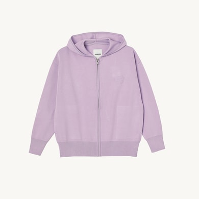 Hoodie zippé brodé Sandro seconde main photo 1
