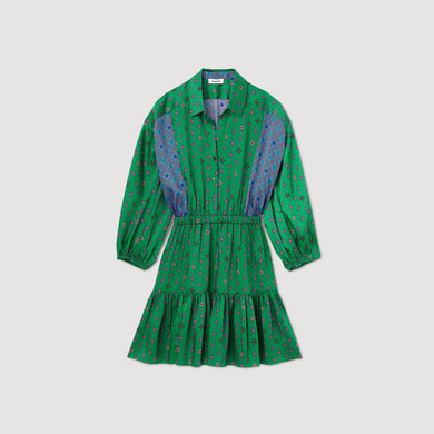 Robe Chemise imprimée Sandro seconde main photo 1