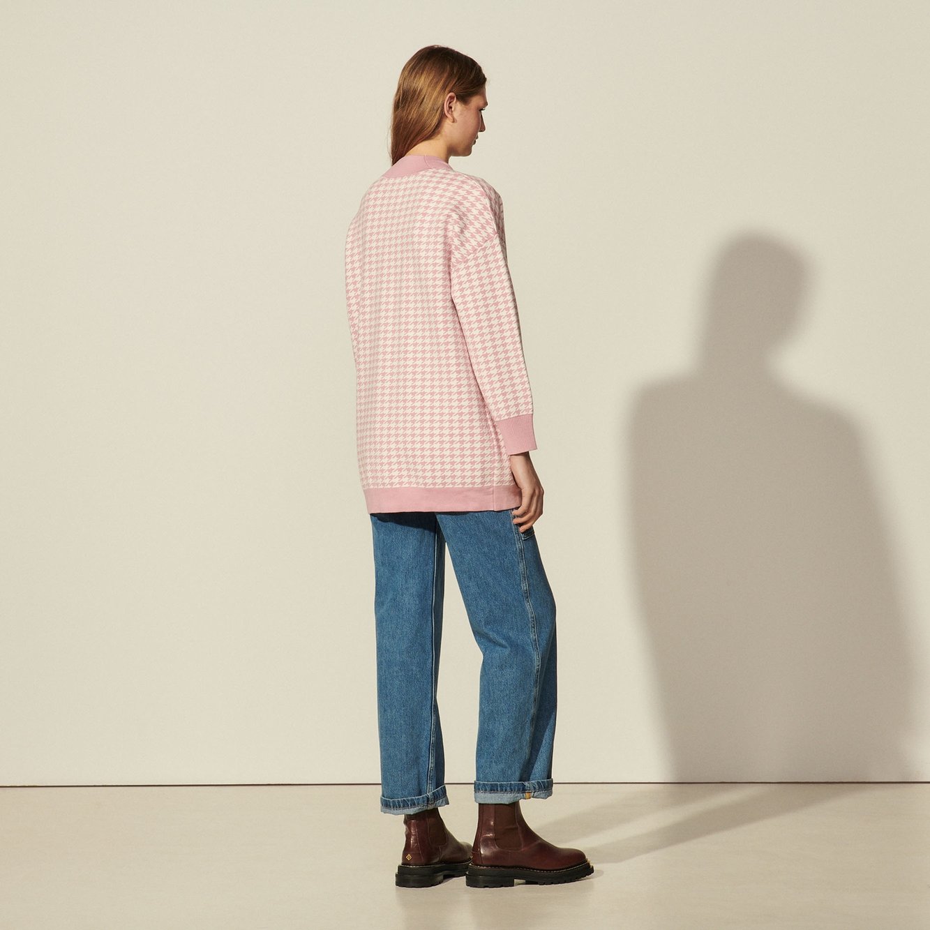 Ecru / Pink