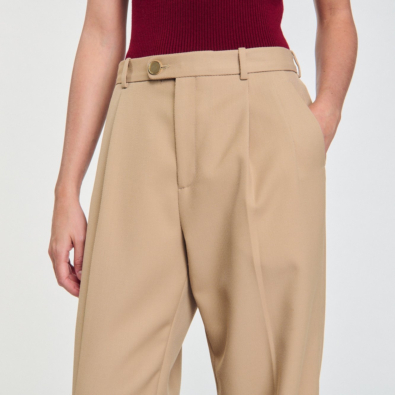 Pantalon de costume Sandro seconde main photo 4