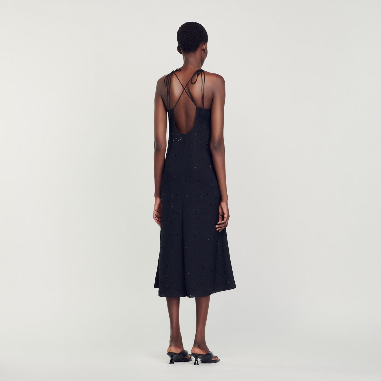 Robe à strass Sandro seconde main photo 3