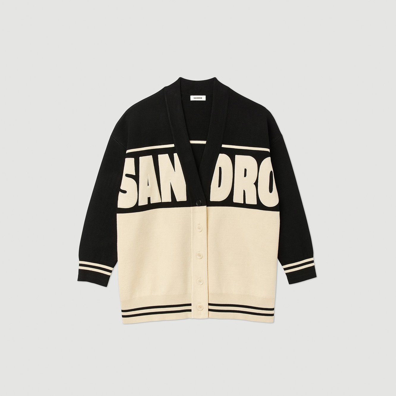 Oversize-Cardigan Sandro Second-Hand photo 1