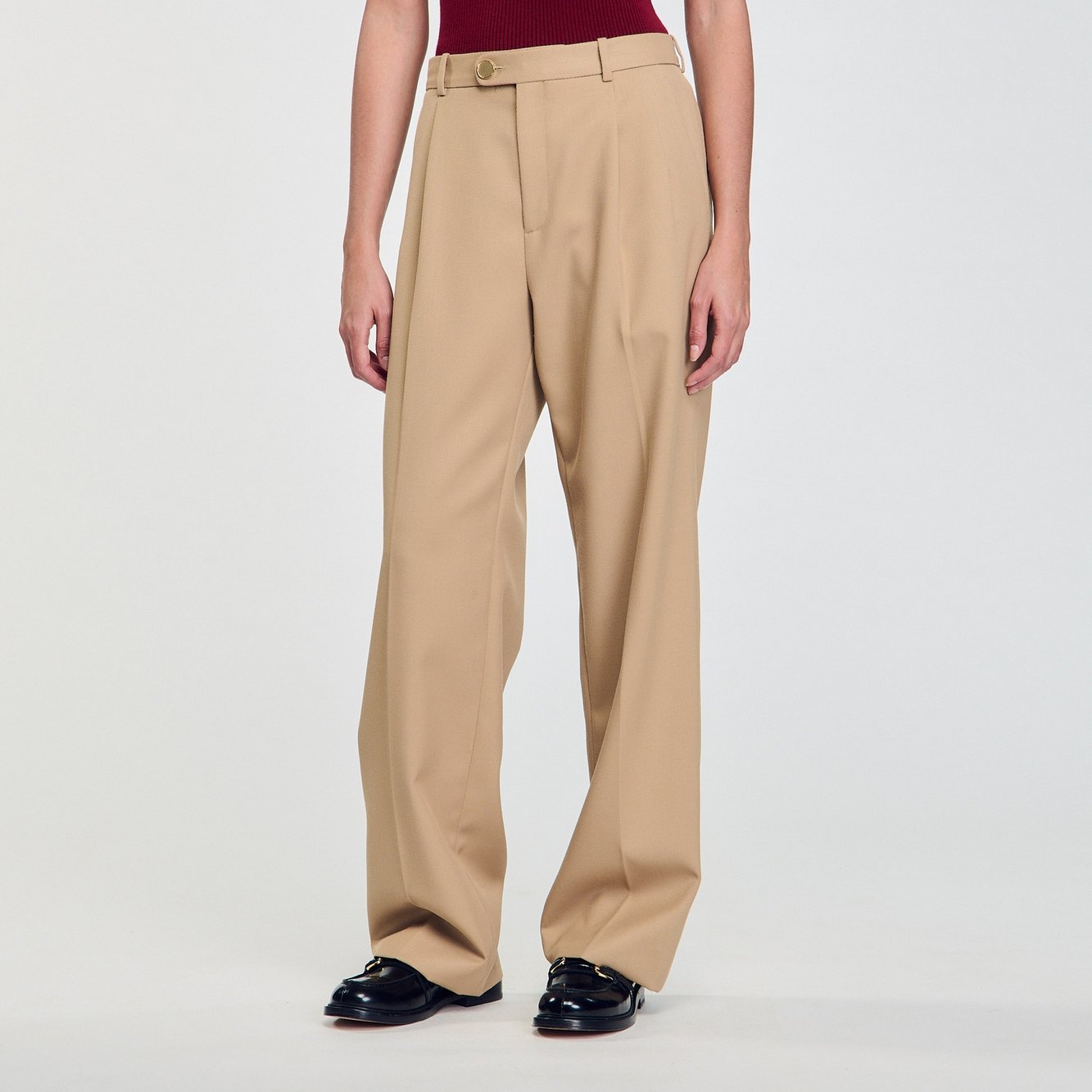 Pantalon de costume Sandro seconde main photo 2