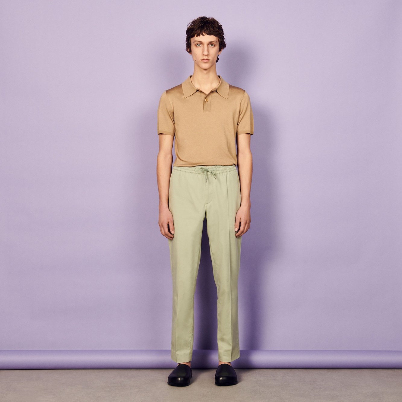 Pantalon à la ceinture élastique Sandro seconde main photo 6