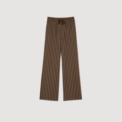 Pantalon gestreept Sandro tweedehands photo 1