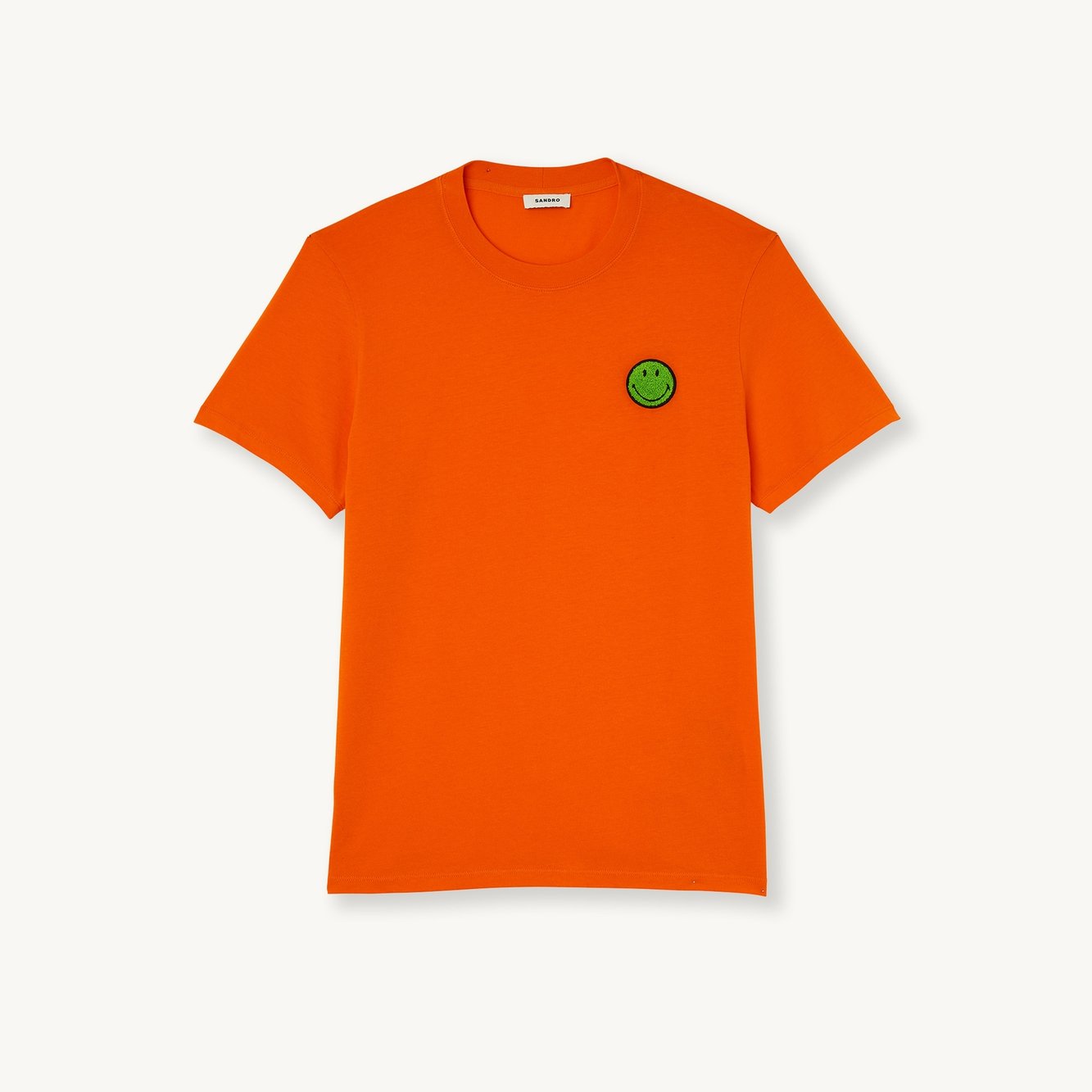 Smiley® Patch T-shirt Sandro second-hand photo 1