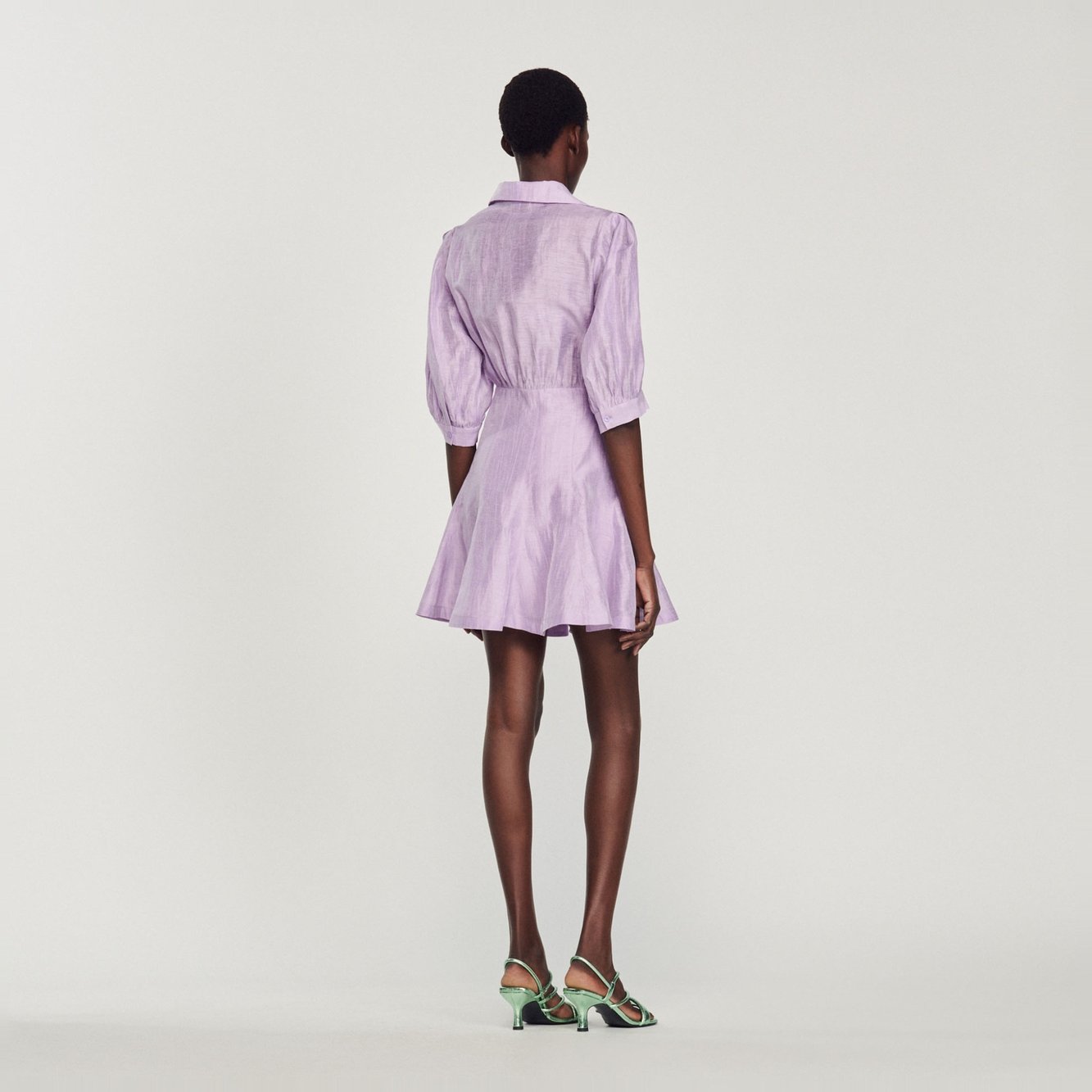 Robe courte ouverte Sandro seconde main photo 6