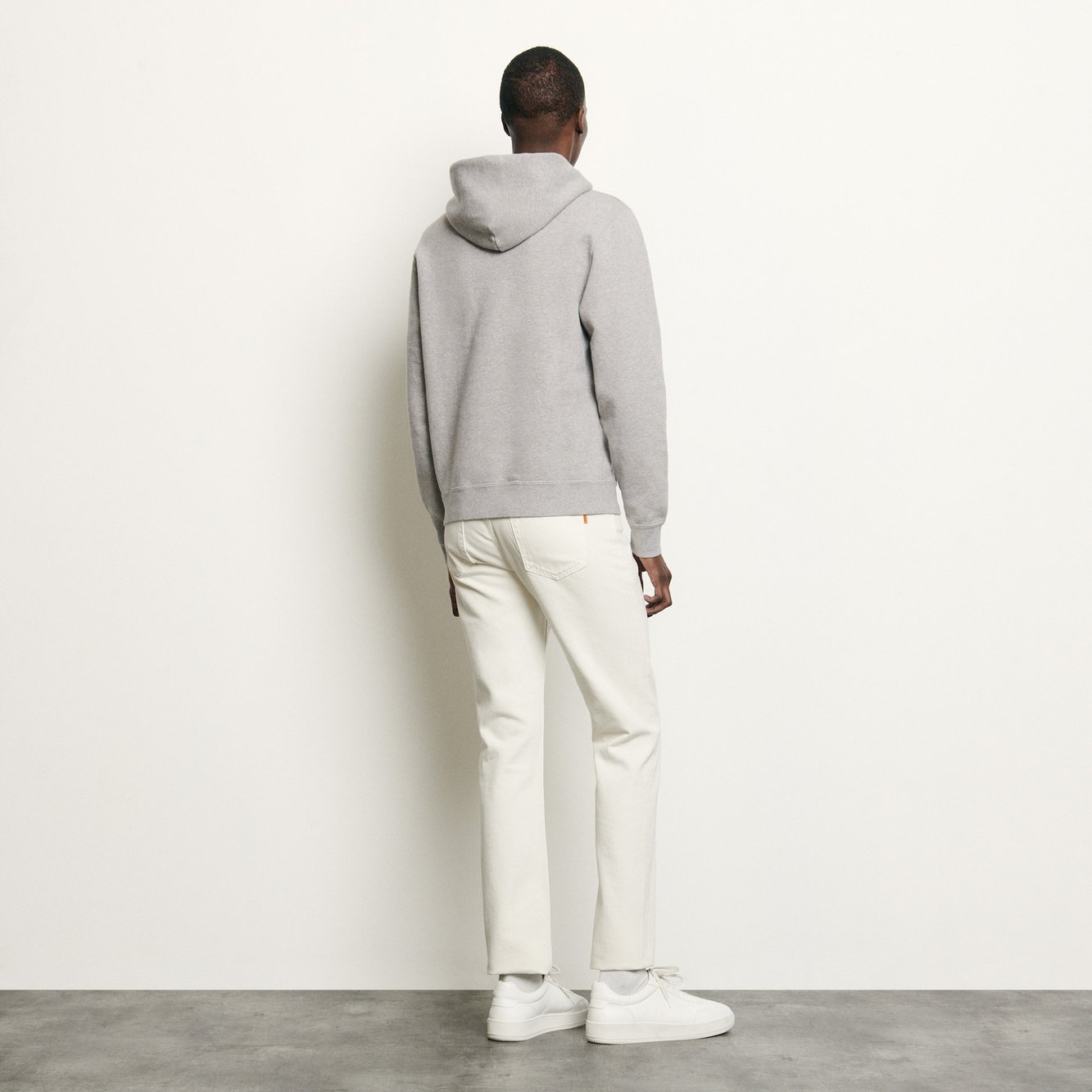 Sweat hoodie avec broderie logo Sandro seconde main photo 3
