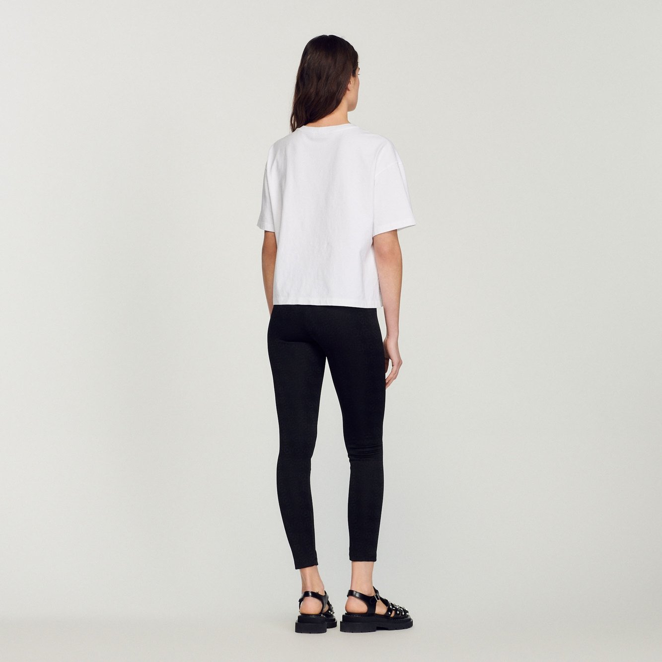 T-shirt court large Sandro seconde main photo 5
