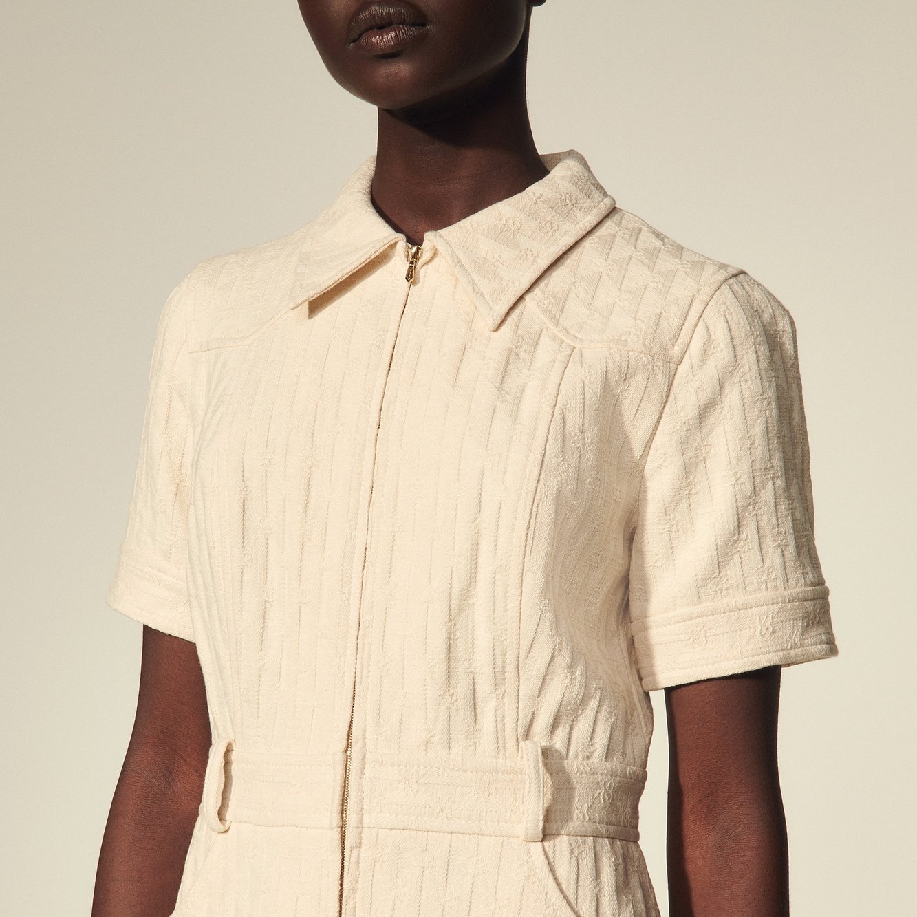 Double S jacquard dress Sandro second-hand photo 5