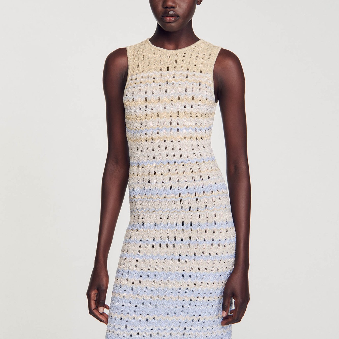 Robe en Maille Sandro seconde main photo 6