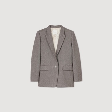 Veste de costume chevrons Sandro seconde main photo 1