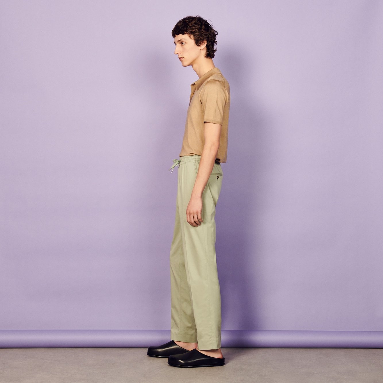 Pantalon à la ceinture élastique Sandro seconde main photo 4