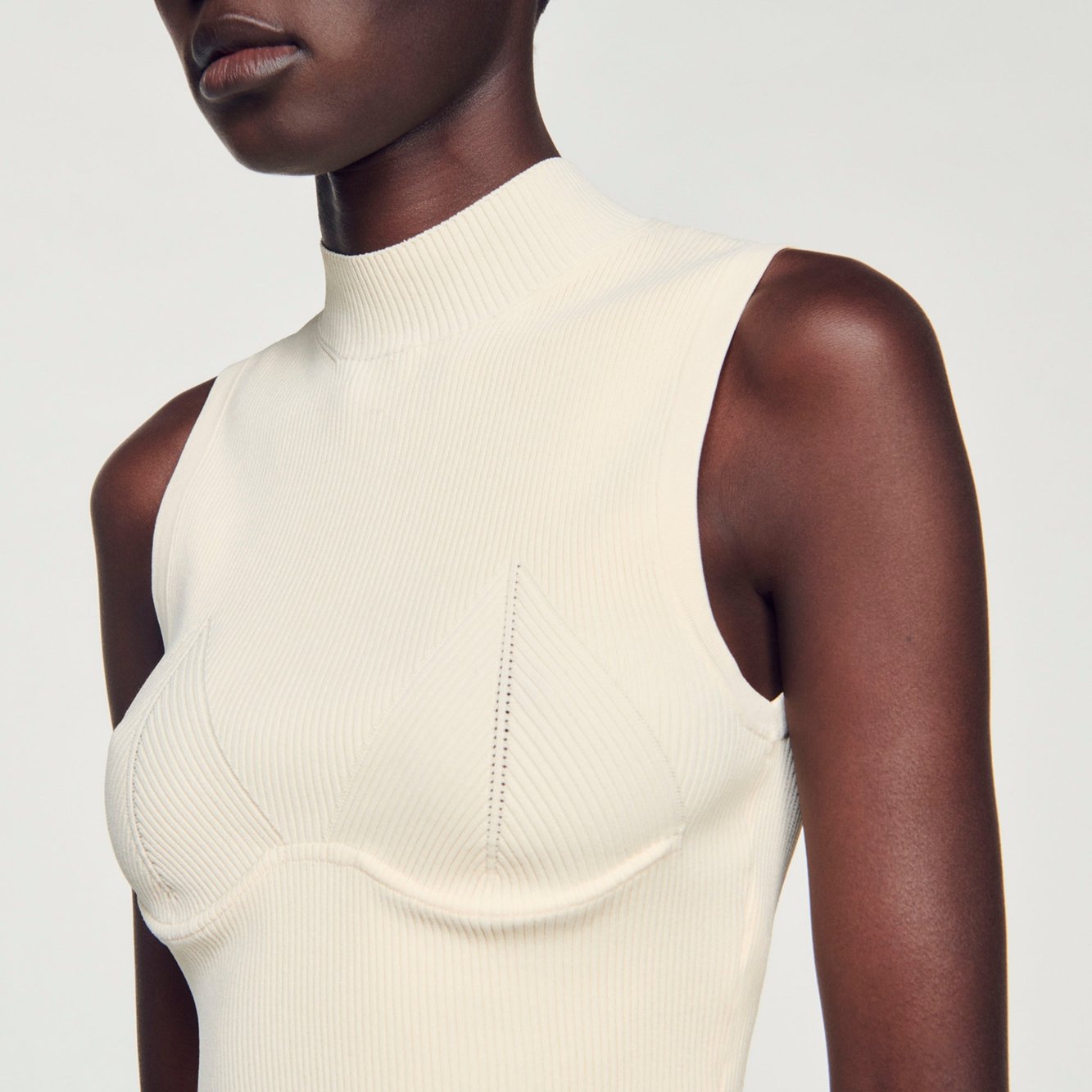 Pull sans manches Sandro seconde main photo 4