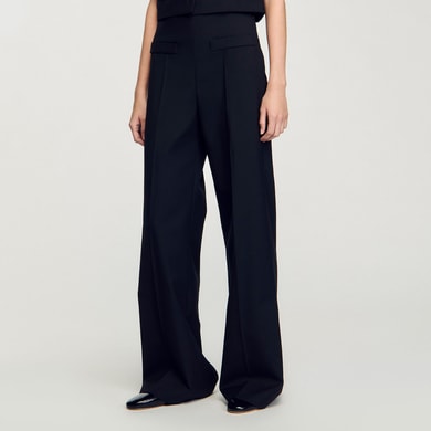 Pantalon de costume Sandro seconde main photo 2