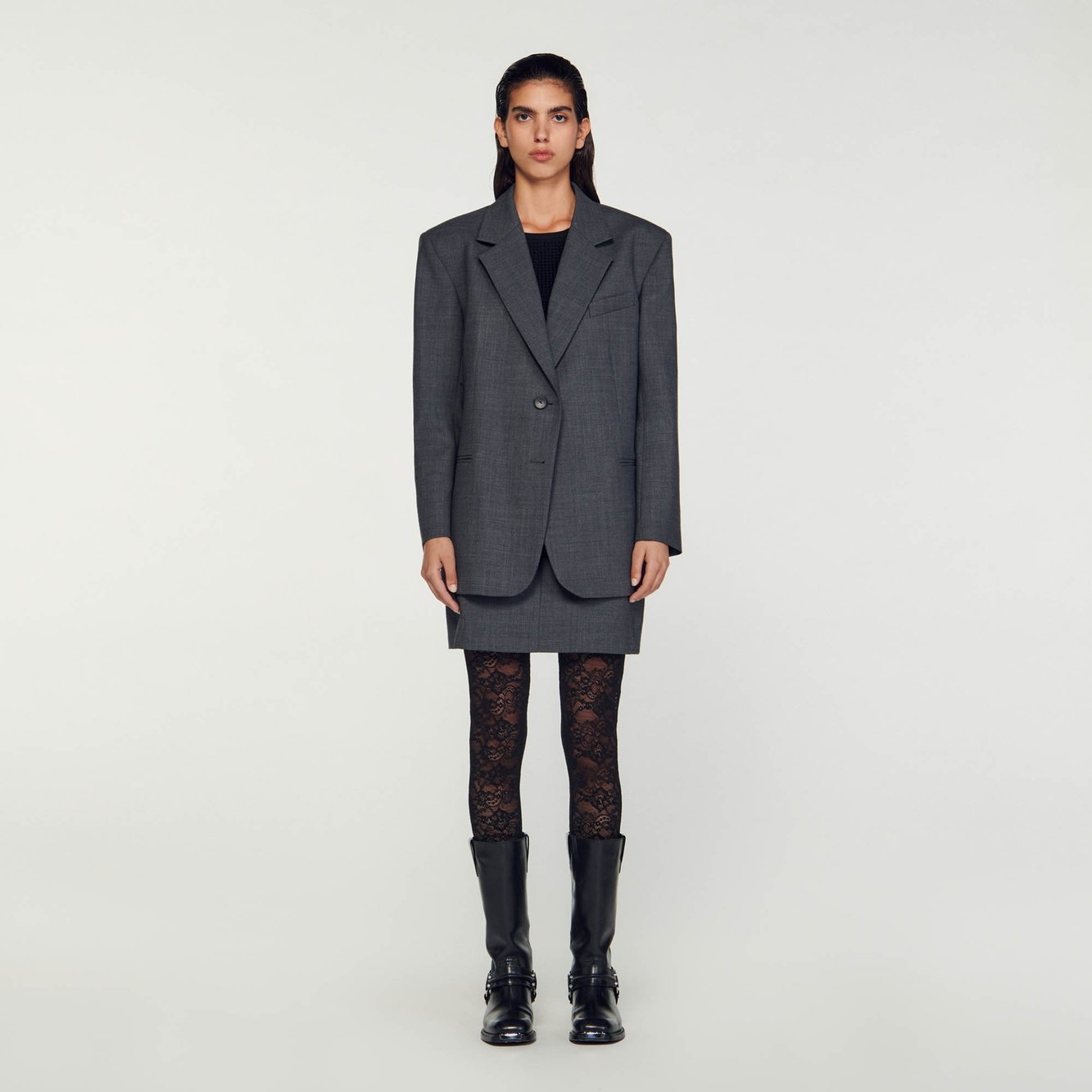 Oversized blazer Sandro tweedehands photo 3