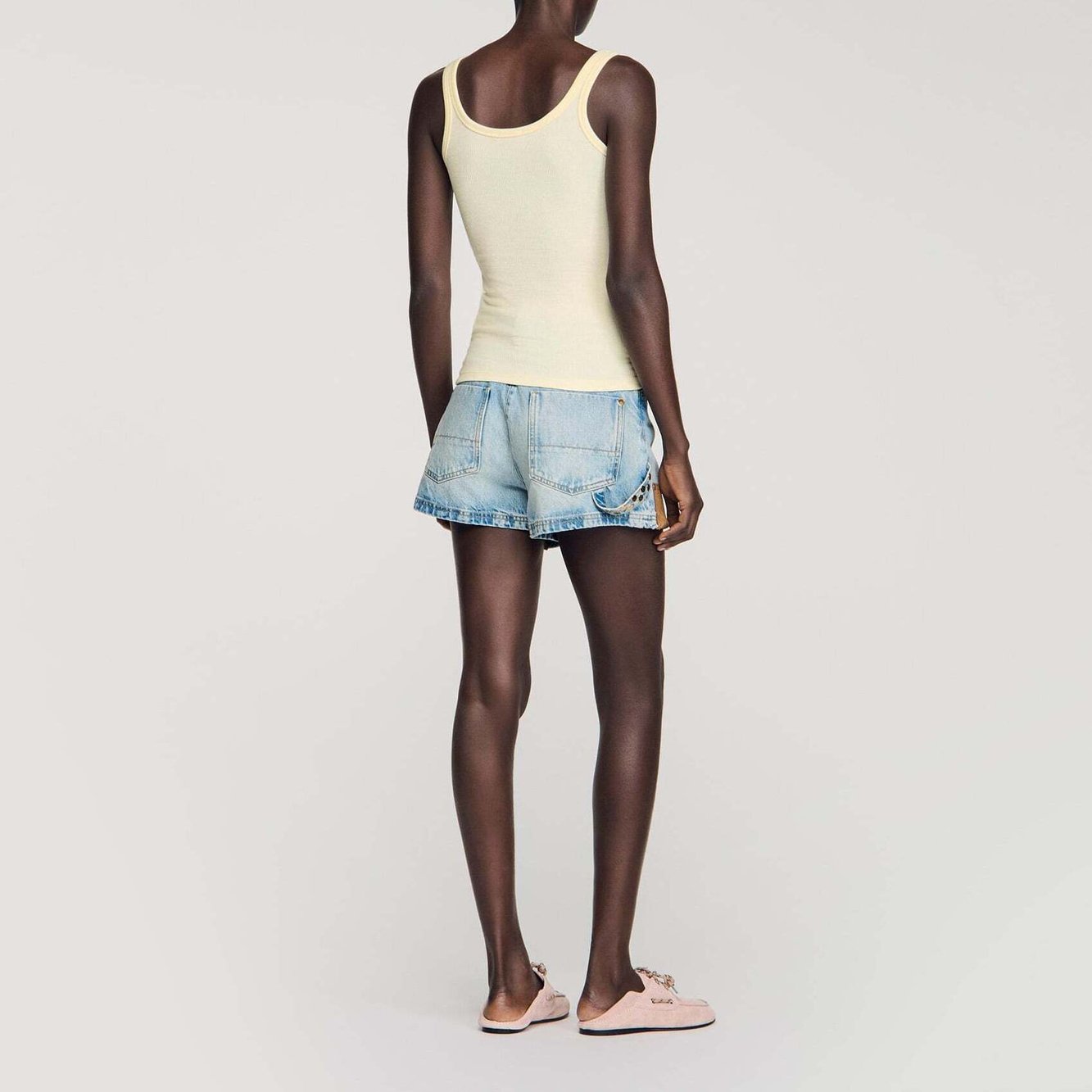 Tanktop geribd Sandro tweedehands photo 6