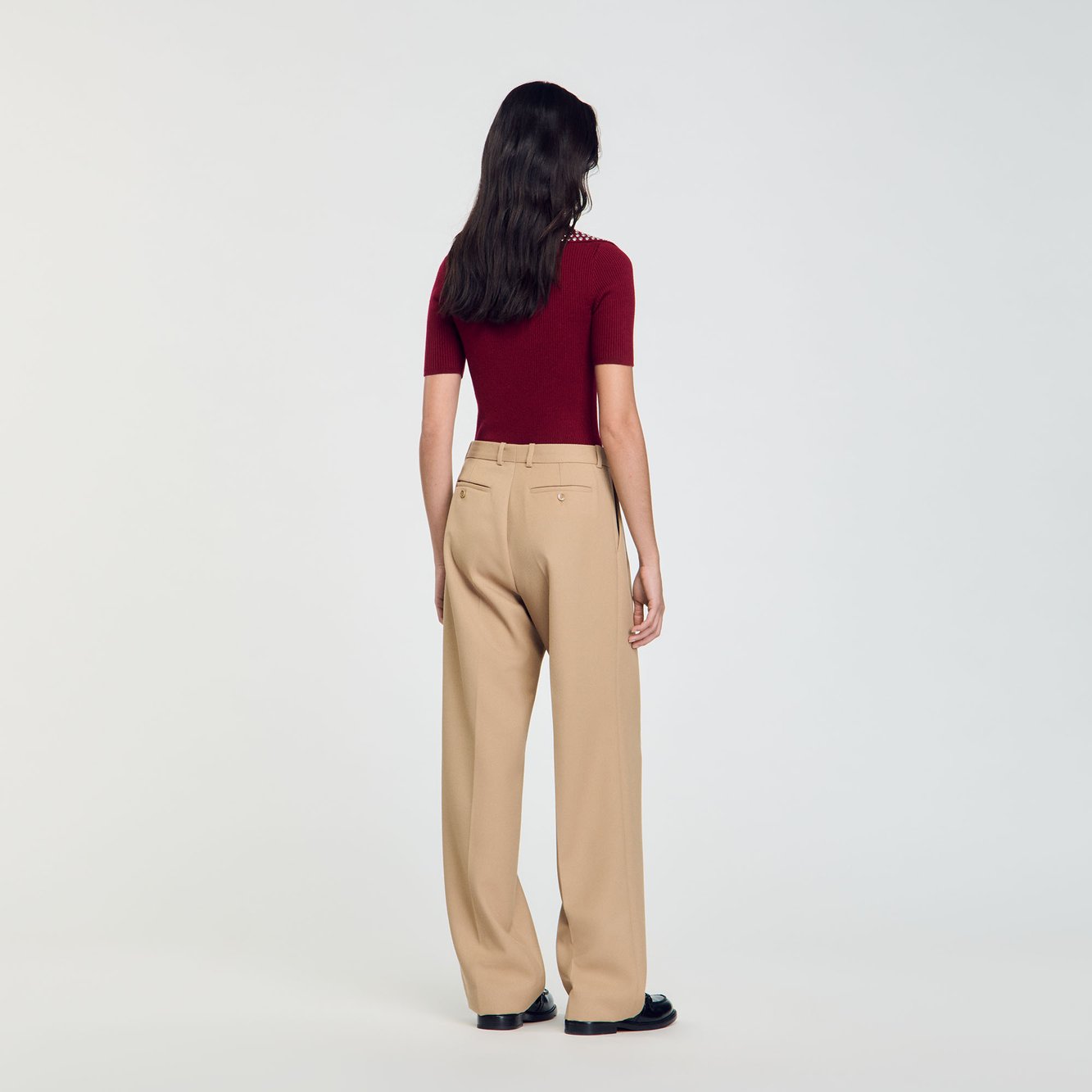 Pantalon de costume Sandro seconde main photo 3