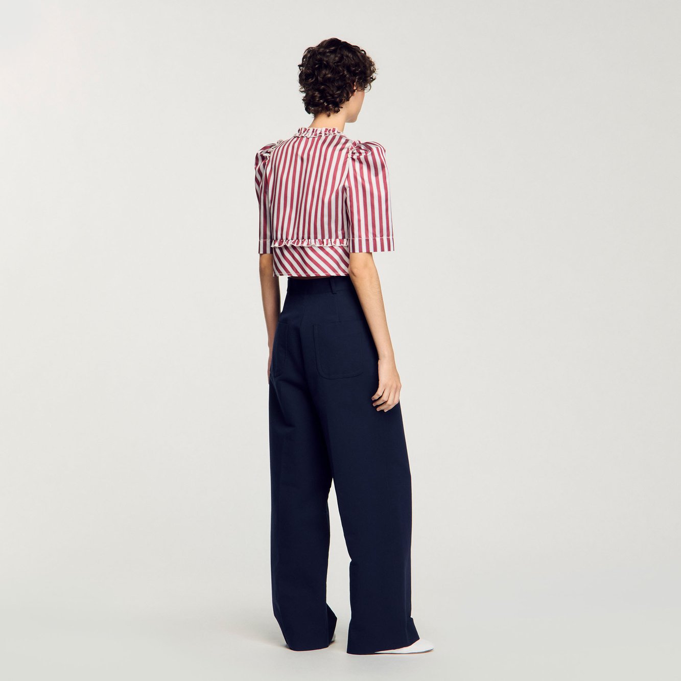 Pantalon de costume Sandro seconde main photo 3