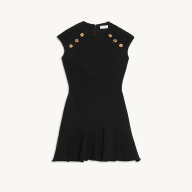 Robe courte en tweed Sandro seconde main photo 1