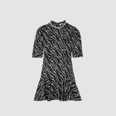 Robe courte fluide Sandro seconde main photo 1
