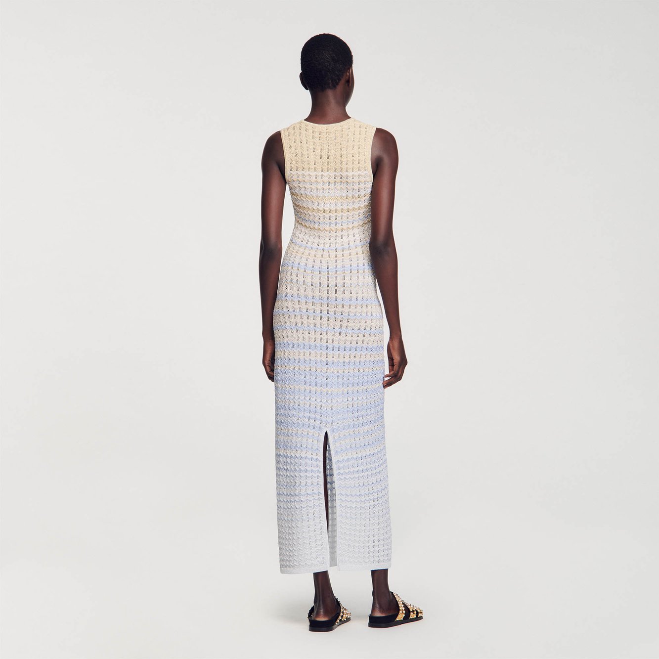 Robe en Maille Sandro seconde main photo 4
