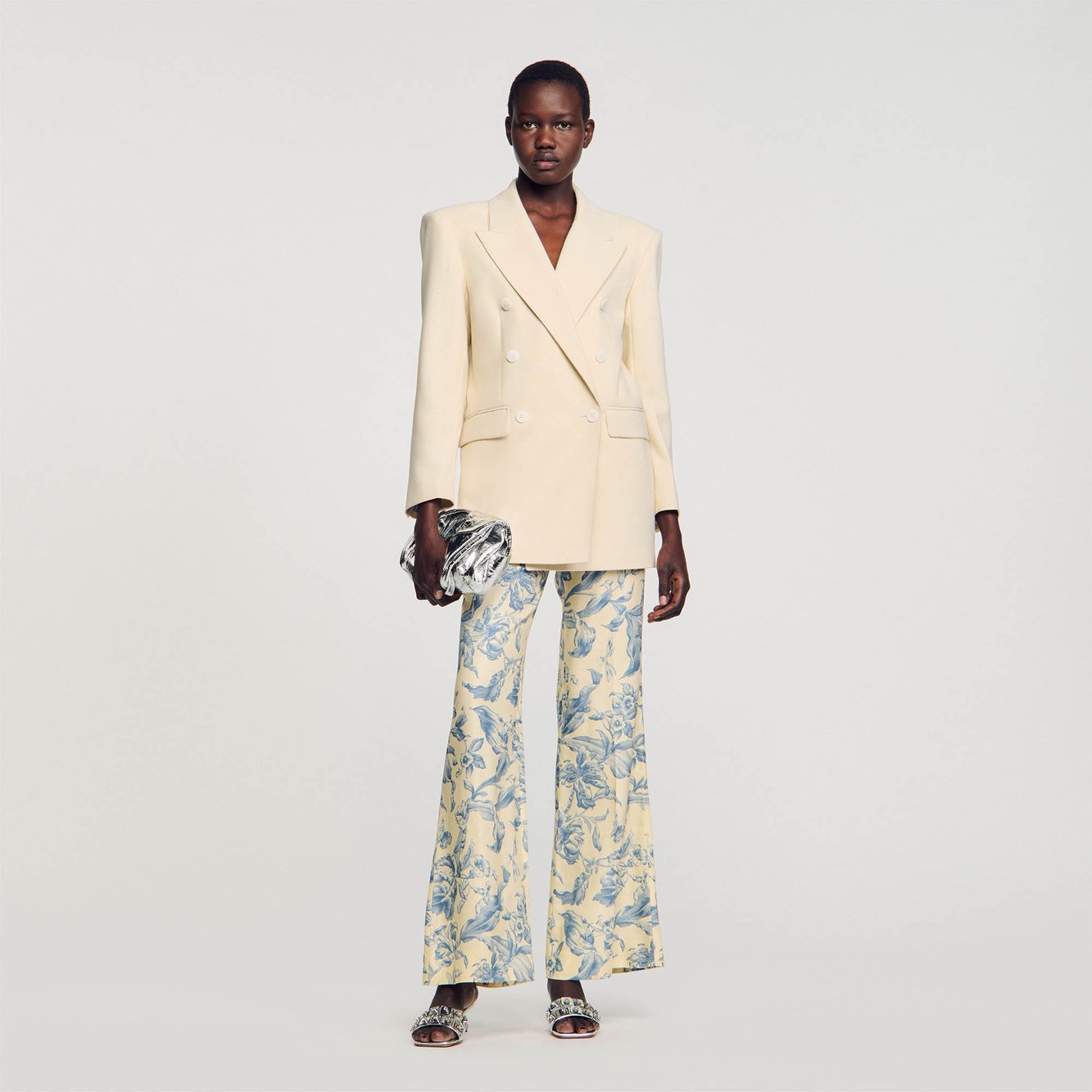 Veste de costume double boutonnage Sandro seconde main photo 2