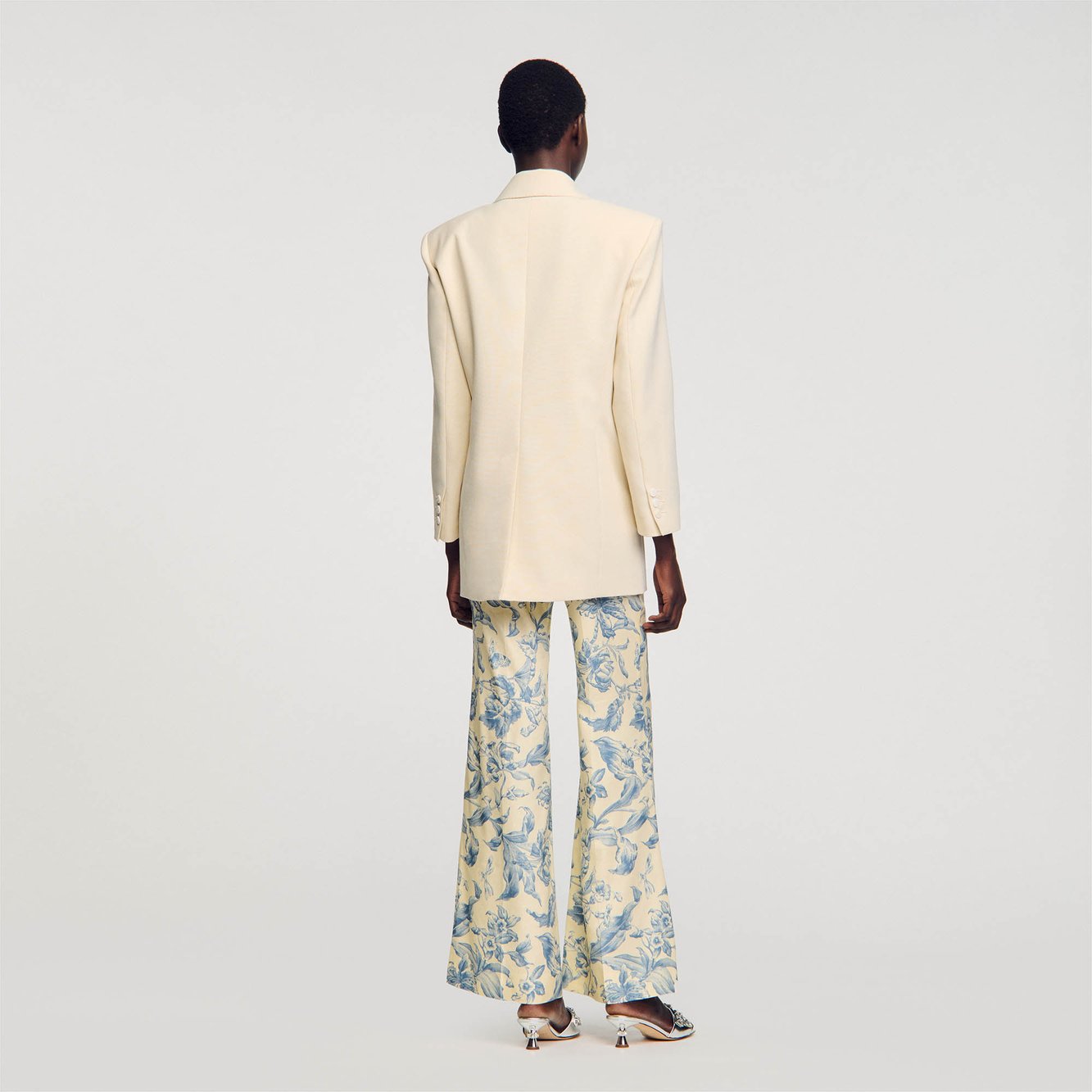 Veste de costume double boutonnage Sandro seconde main photo 5