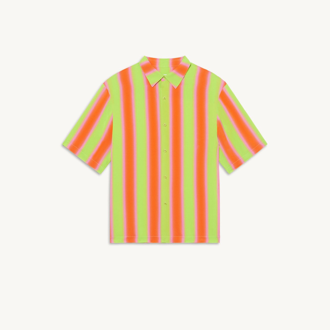 ORANGE/ROSA/GRÜN gestreift